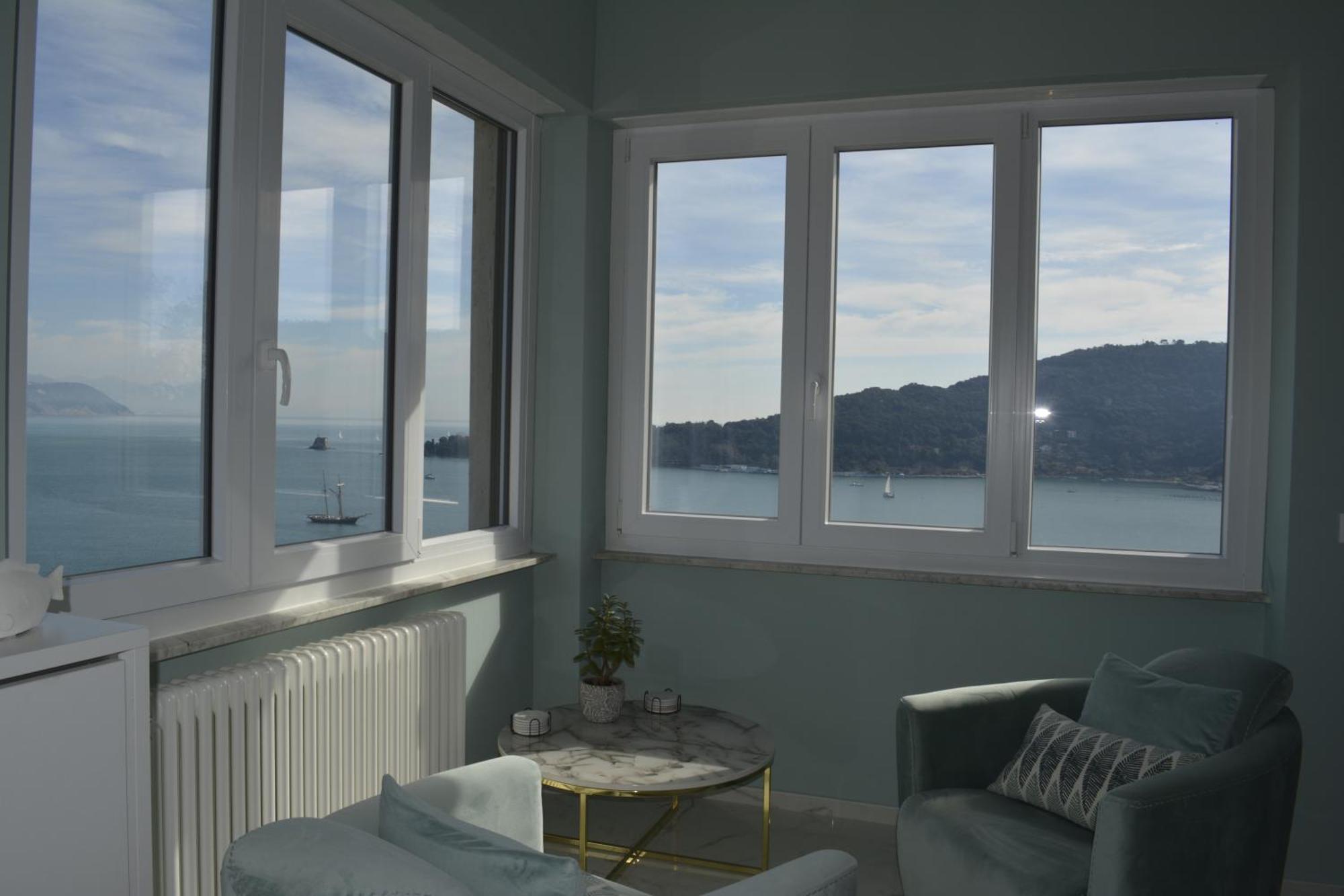 Casemaggi Attico Sul Mare, Penthouse On The Sea Porto Venere Exterior photo