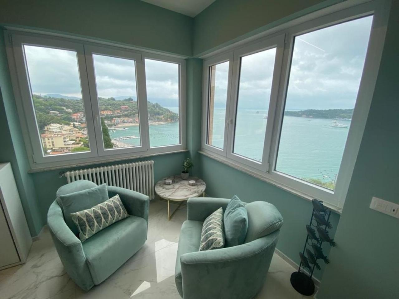 Casemaggi Attico Sul Mare, Penthouse On The Sea Porto Venere Exterior photo